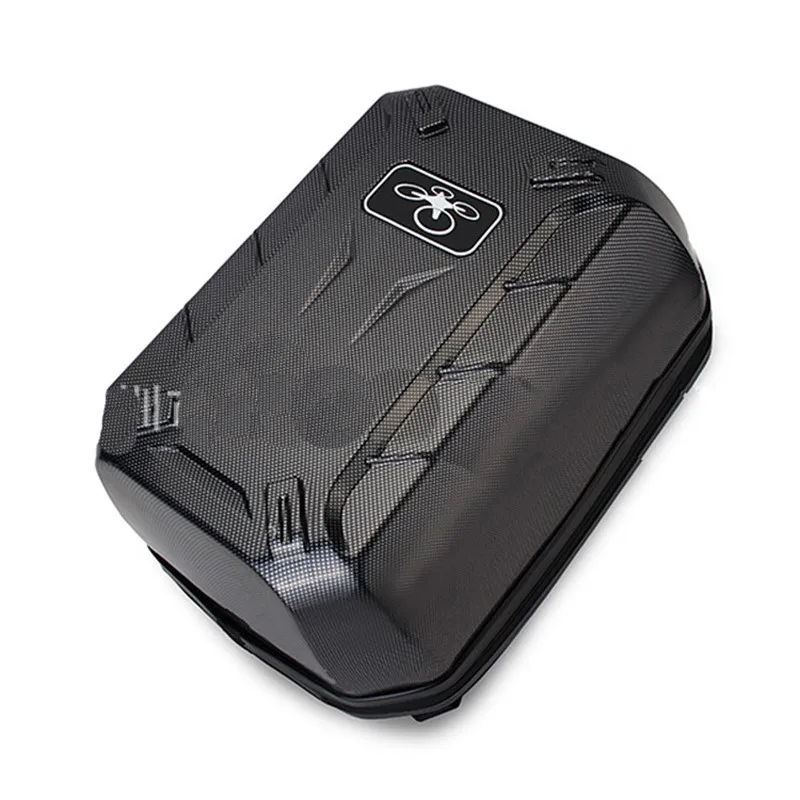 Carbon Fibre Colour Hard Shoulder Bag Backpack For DJI Phantom 2 3 Professional/Advanced/Standard
