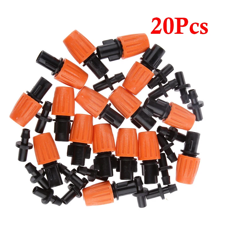 

20pcs Spray Irrigation Nozzles Gardening Supply Sprinkler Atomized Long-lasting