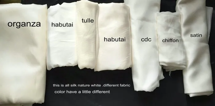 Натуральный белый шелк ткань habutai для шелковой подкладки шелк эпонж Habotai использовать шарф 5-19momme