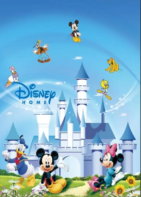 

SHENGYONGBAO Vinyl Custom Photography Backdrops Prop Cartoon Mickey theme Photo Studio Background SA19623-2205