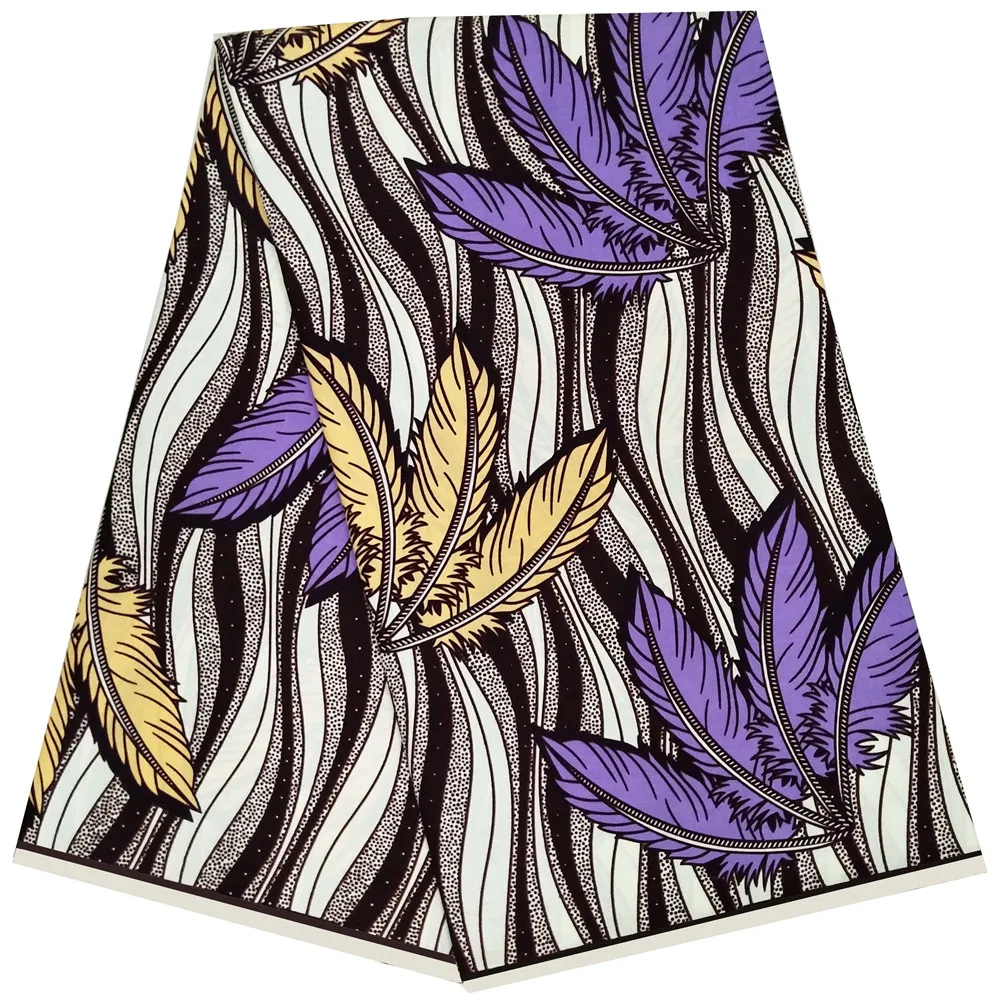 

New African Wax Prints Fabric Dutch wax fabrics Ankara Wrapper printed pattern 100% cotton material
