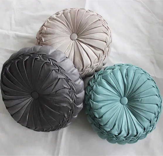 Vezo Home Handmade Round Sofa Decorative Cushions Plush Pillows Vezo Home Handmade Round Sofa Decorative Cushions Plush Pillows Throw Pillowcase Chair 16inch In Cushion From Garden On
