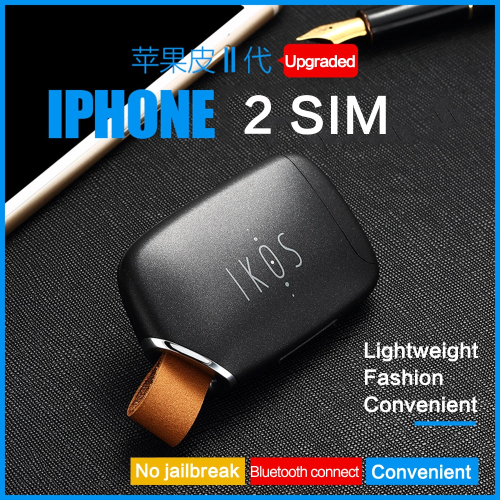 Адаптер для двух Sim карт два режима ожидания iKOS K1S нет Jailbreak iOS 14 функция вызова