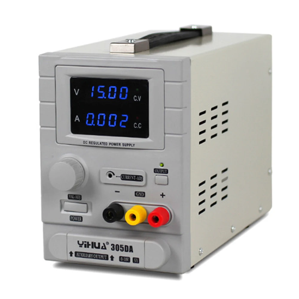 

YIHUA 305DA Overload Switching Mode Adjustable DC Power Supply 5A Regulate Power Supply