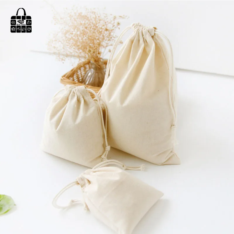 1pcs Pure color 100% cotton bag Travel Accessories Clothes underwear shoes kids toy Storage Pouch Luggage Packing Organizers bag 1pcs Pure color 100% cotton bag Travel Accessories Clothes underwear shoes kids toy Storage Pouch Luggage Packing Organizers bag