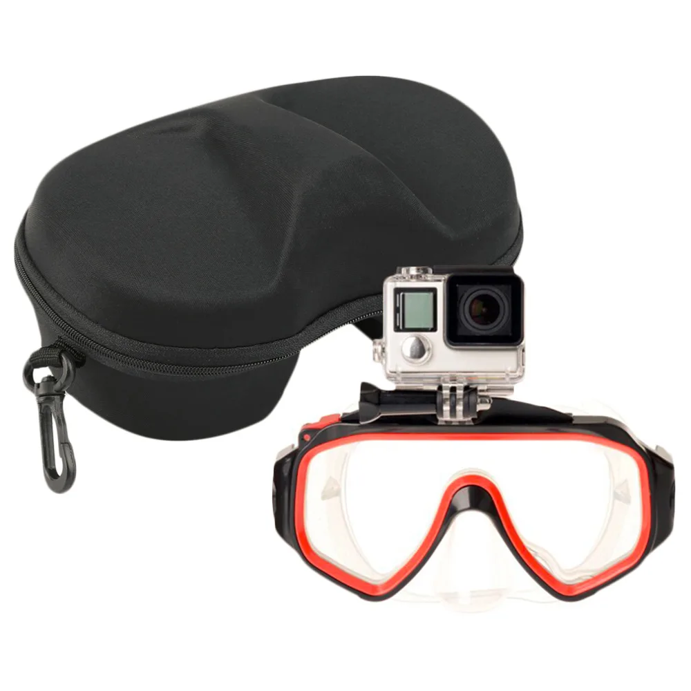 HWBlack Hard Big Large Hard Holder Goggles Box For Gopro Swimming Gogglesin Swimming Eyewear