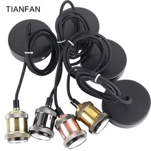 Пистолет металлическая бронзовая лампа база E27 винтажная Ретро лампа держатель подвесной светильник лампа винт розетка винтажный Ретро Декор Светодиодная лампа Эдисона