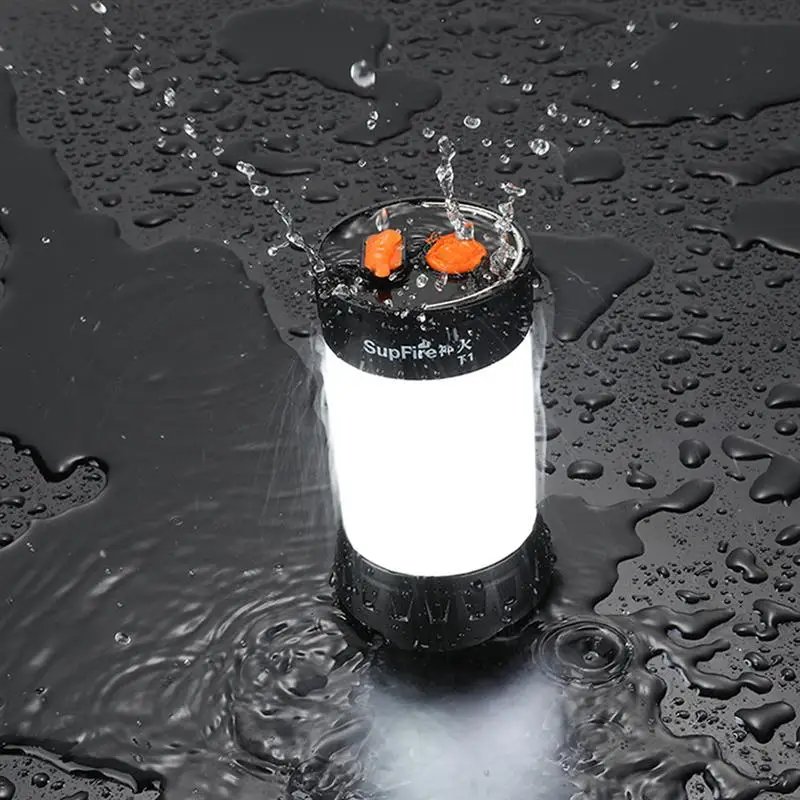 USB наружное Походное освещение с зарядным бликом Многофункциональный фонарь для лагеря
