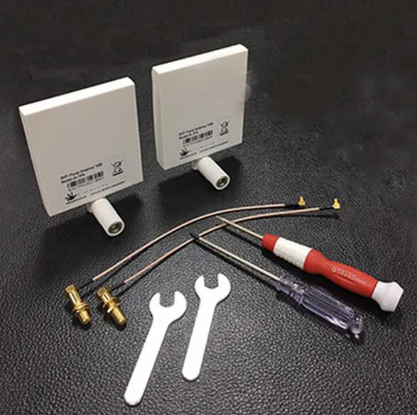DJI Phantom 3 Advance/ Pro WiFi Range Extended By ARGtek 2.591GHz High Gain Antenna(White)