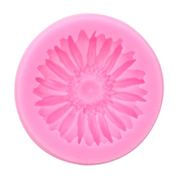 

Sunflower Shape 3D Silicone Cake Mold Tool Soap Chocolate Mold Kitchen Baking Clay Mold Cake Decorating Tools