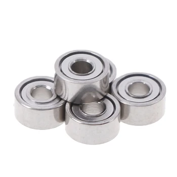 

10Pcs Mini Hand Bearing Open Miniature Bearings Ball Spinner Shafts Accessories 1.5x4x2mm 681XZZ