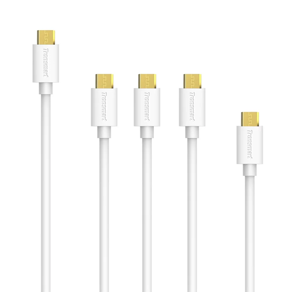 Micro USB Cable Tronsmart 5 Pack 20AWG Charge Premium Micro USB Cable USB 2 0 A