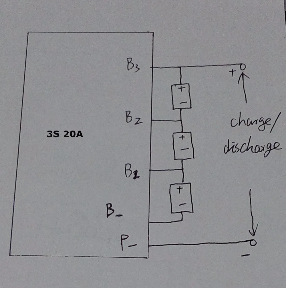 2 шт. в комплекте 3S 20A LiFePO4 BMS/PCM/PCB плата защиты батареи для 3 упаковок 18650 lifepo4
