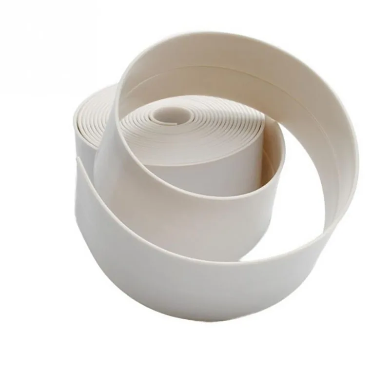 Wall Sealing Tape Waterproof Mold Proof Adhesive Tape Kitchen Bathroom 3.2mx3.8cm 1pcs adhesive patches