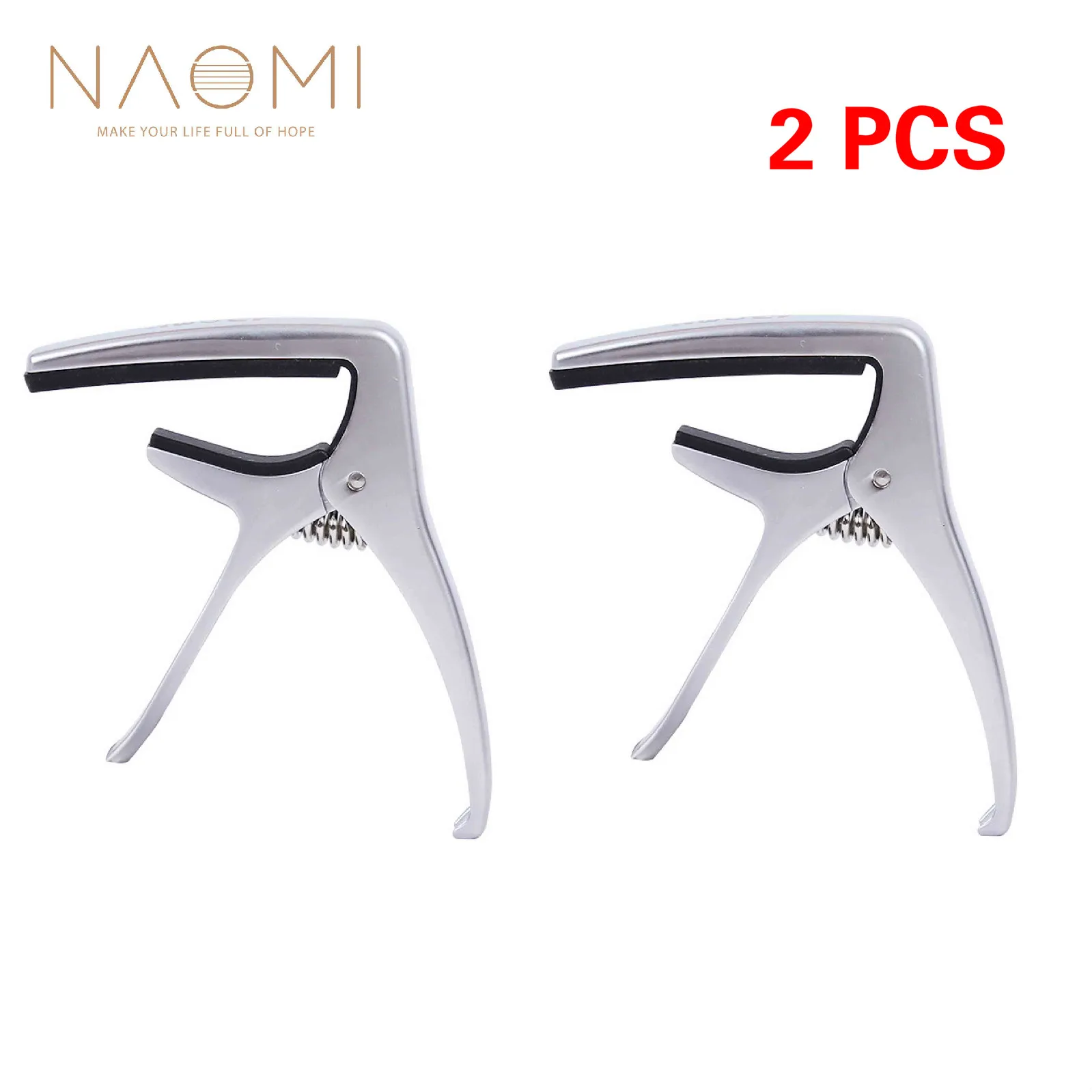 

AROMA AC-21 2 Pcs Guitar Capo Metal Alloy Versatile Guitar Capo W/Bridge Pin Puller Capotraste Guitar Tool Guitar Accessories