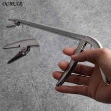 Плоскогубцы из нержавеющей стали, зажим для рыбы, зажим для губ, зажим для фиксации, зажим для захвата рыбы, плоскогубцы для захвата, рыболовный крючок, инструмент, Снасть