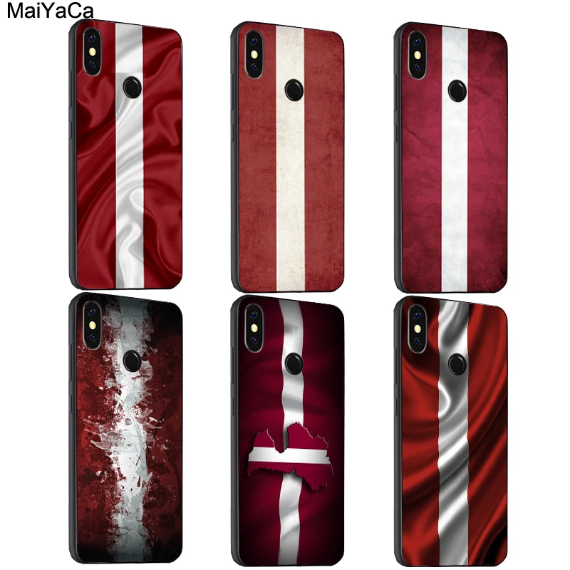 

MaiYaCa Latvia Flag Case For Xiaomi Redmi 6 6A 5 Plus S2 Note 7 5A 5 Pro 4X Mi 9 8 SE 6X Mix2s Max3 Shell