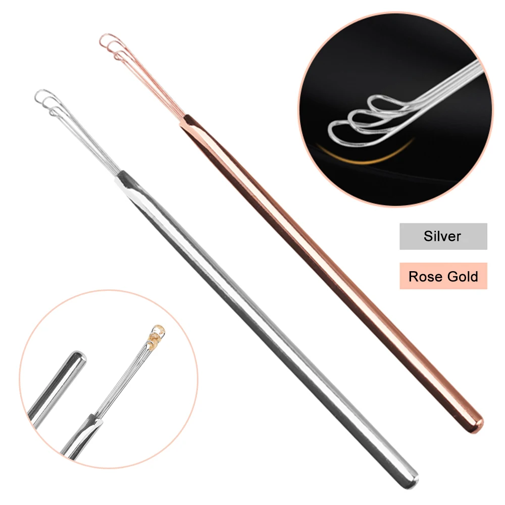 

Stainless Steel Ear Pick Cleaner Portable Dig Ear Curette Tools Digging Earpick Cleaner Ear Spoon Ear Health Care Cleaning Tool