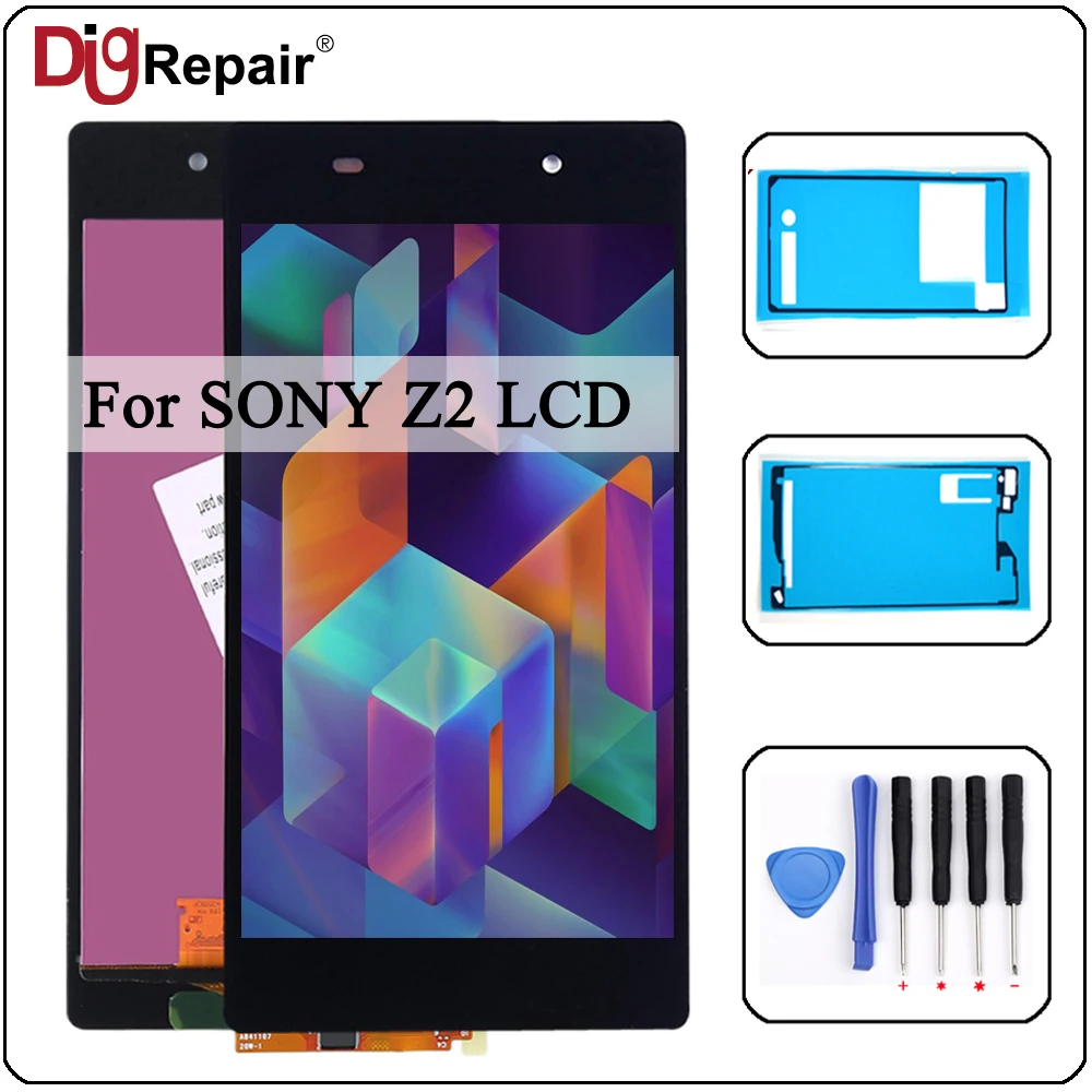 D6503 lcd For SONY Xperia Z2 D6502 D6503 D6543 LCD Display Touch Screen