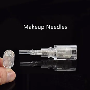 

10pcs Tattoo Needles Cartridges Disposable Sterilized Permanent Makeup Machine for 3d Eyebrow lips Eyeliner