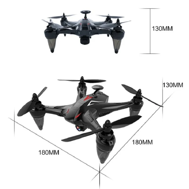 2018 хит продаж! 5G WiFi FPV бесщеточный GPS shadow drone Follow Me дроны дальнего действия с HD