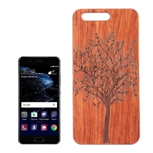 Huawei P10 плюс деревянным кейсом картины маслом носик ПК резьба розовое дерево деревянный защитный чехол-накладка на заднюю панель чехол для huawei P10 деревянные ящики