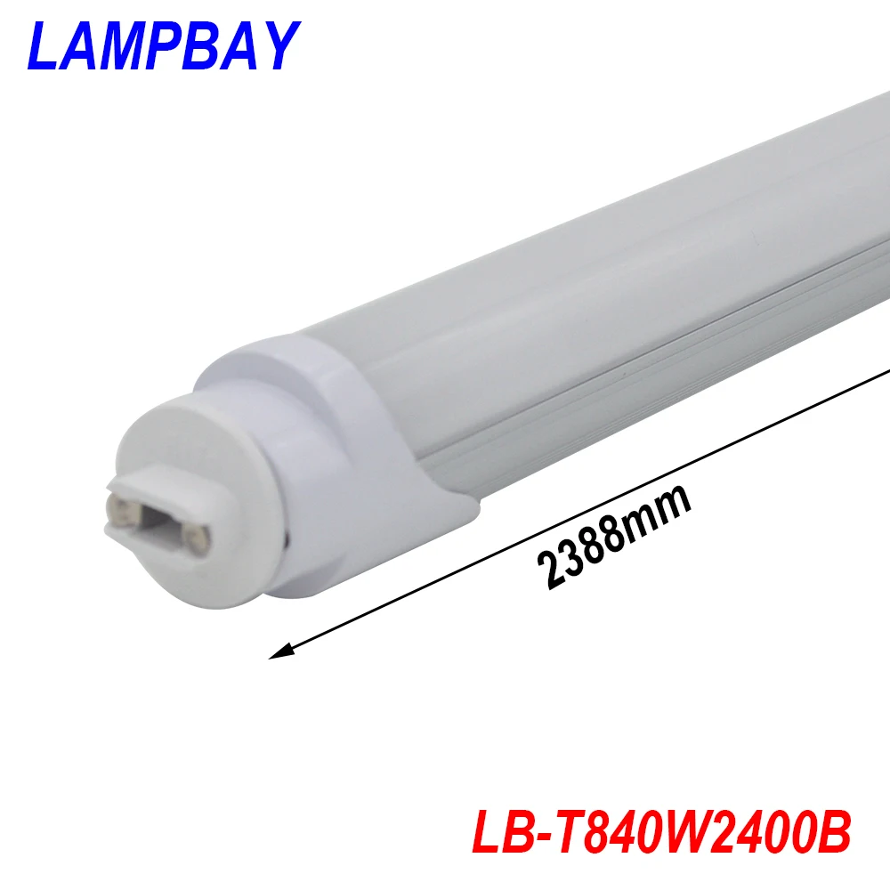 30pcs/lot Free shipping LED tube bulb 8ft F96 HO base R17D single pin