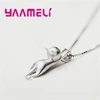 Collier avec pendentif en argent Sterling 925 pour femmes, bijoux de bonne qualité, motif chat de dessin animé, mignon, à la mode ► Photo 3/6