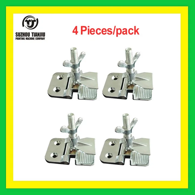

4 pieces/package cheap silk screen hinge clamps in tool