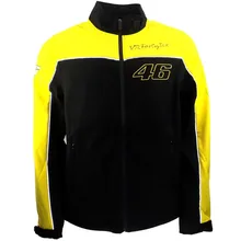 MOTO GP Valentino Rossi VR46 Yellow Panel Soft Shell Jacket Casual jacket Windbreaker