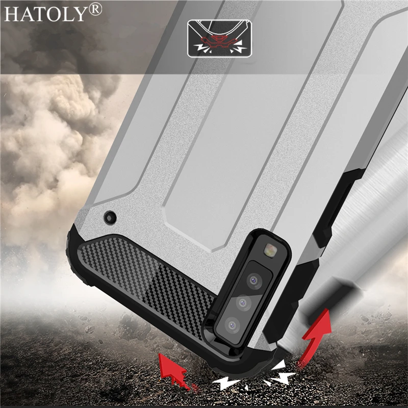 

For Cover Samsung Galaxy A7 2018 Case Hard Armor Phone Case For Samsung Galaxy A9 2018 J4 J6 Plus J7 J8 A6 A8 Note 9 S9 Plus S8