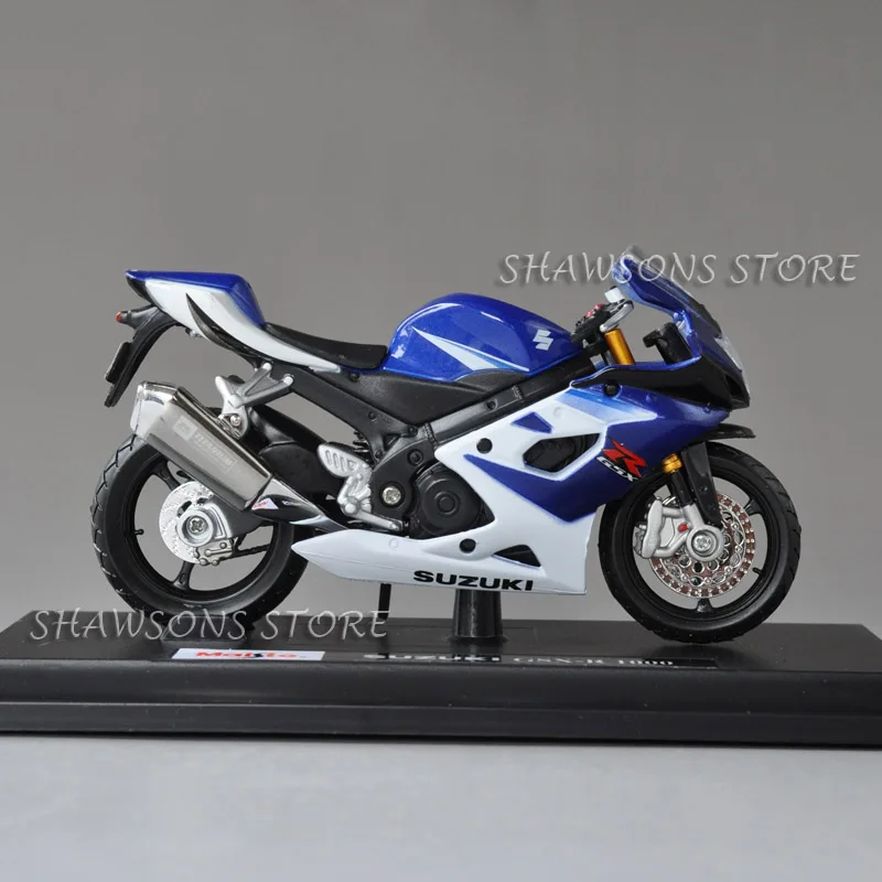 Литые игрушечные модели Maisto 1:18 Suzuki GSX-R 1000 спортивный велосипед миниатюрный мотоцикл Реплика