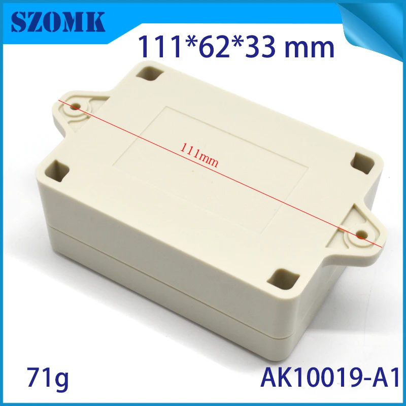 szomk waterproof plastic enclosure for electronics plastic case small instrument housing junction box customizable equipment enclosure IP68 waterpr housing  (2)