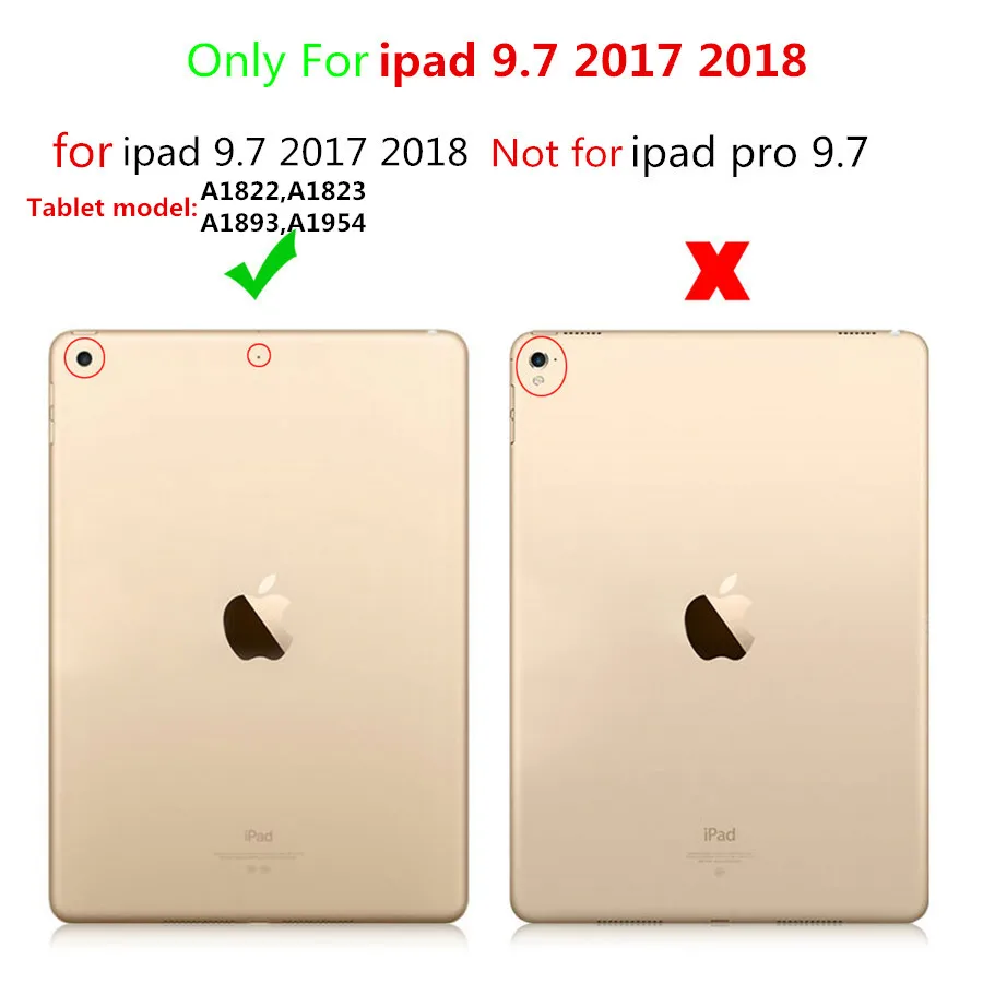 Для iPad 9,7 A1893 A1954 планшет дети Безопасный противоударный сверхмощный силиконовый+ PC Kickstand чехол с запястье+ плечевой ремень