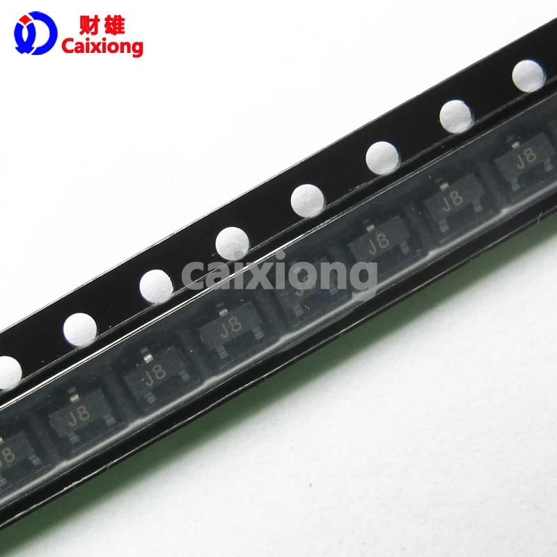 100 шт./лот SMD транзистор S9018 J8 0.05A/30V NPN SOT23 | Электроника