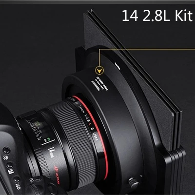 

Best Quality Nisi Square Filter Holder 150mm Kit for 14mm f/2.8L II USM Holder+ ND1000 Filter+Soft nano GND(8)0.9+150mm CPL