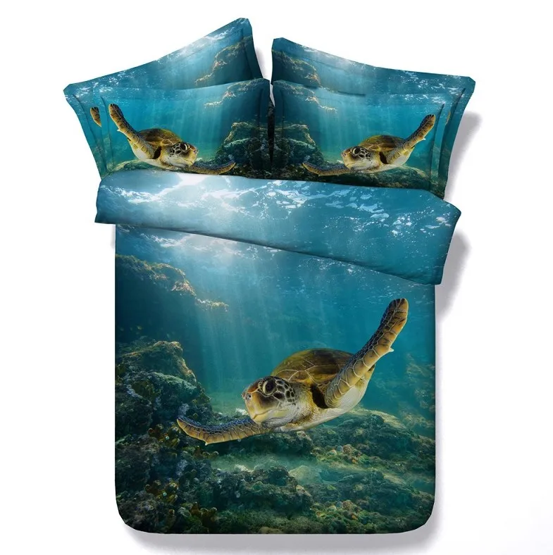3d Ocean Bedding Set Comforter Sets Queen Size Quilt Duvet Cover