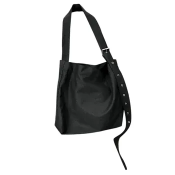 

2019 Black White Korean Over Shoulder Bags Women Female Canvas Crossed Body Cross body Handbags Bag Ladies Messenger Bags Hot