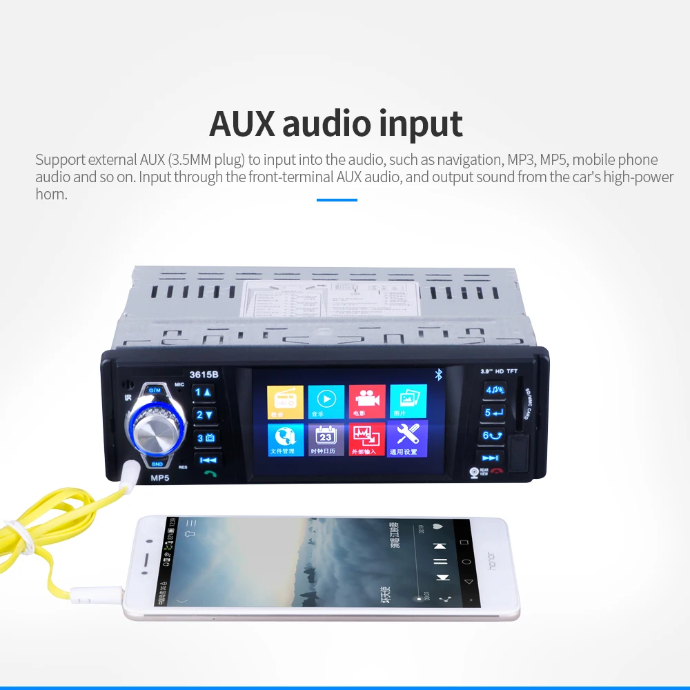 Car Radio MP5 Player Stereo Auto Audio 3.9 inch 1 Din FM Bluetooth 12v Support Rear View Camera USB FM MP4 USB SD TF Auto Radio Car Radio MP5 Player Stereo Auto Audio 3.9 inch 1 Din FM Bluetooth 12v Support Rear View Camera USB FM MP4 USB SD TF Auto Radio