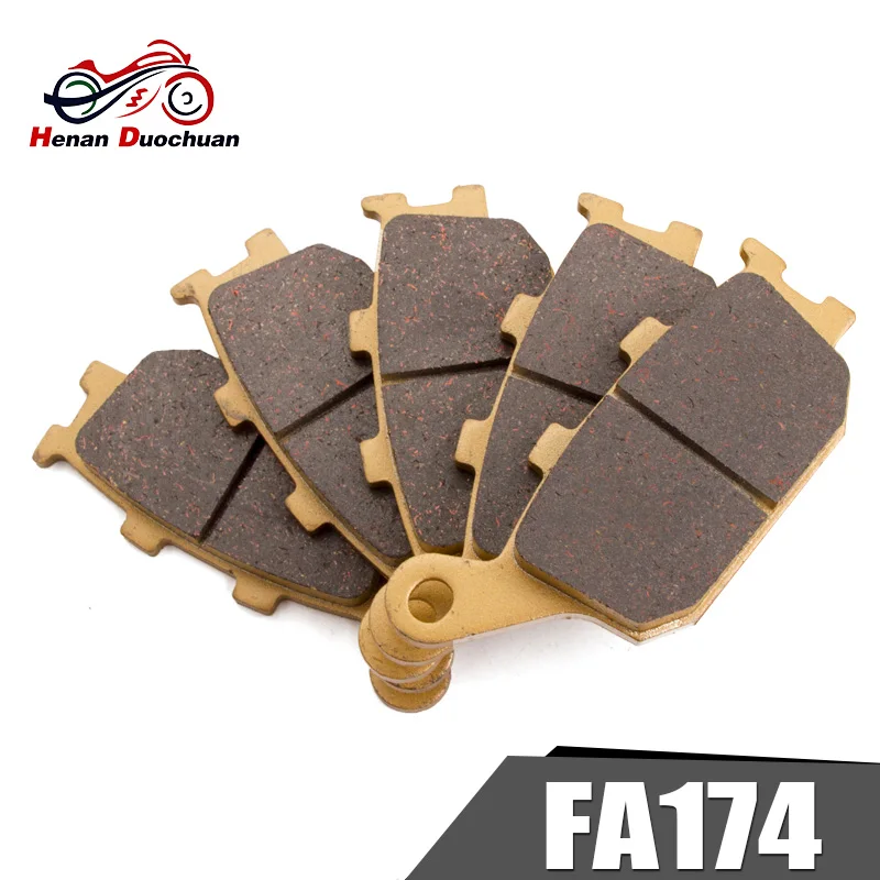 

DUOCHUAN Motorcycle Parts Rear Brake Pads Disks For HONDA CB 400 CBF 500 CBF 600 CBR 900 VTR VTX 1000 VT 1100CC 92 to 09