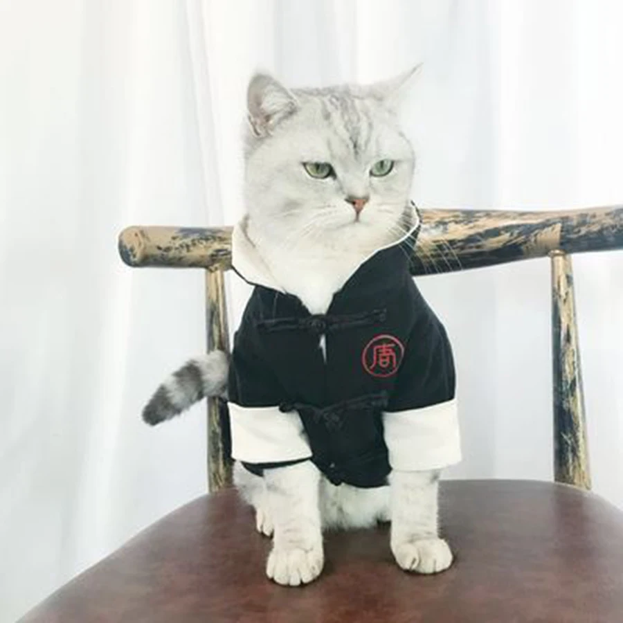 

Cat Costume Kittens Clothes All Seasons Novelty Cute Clothes Poodle Vests for Cat Costume for Cat Clothes for Cats 50MYF039