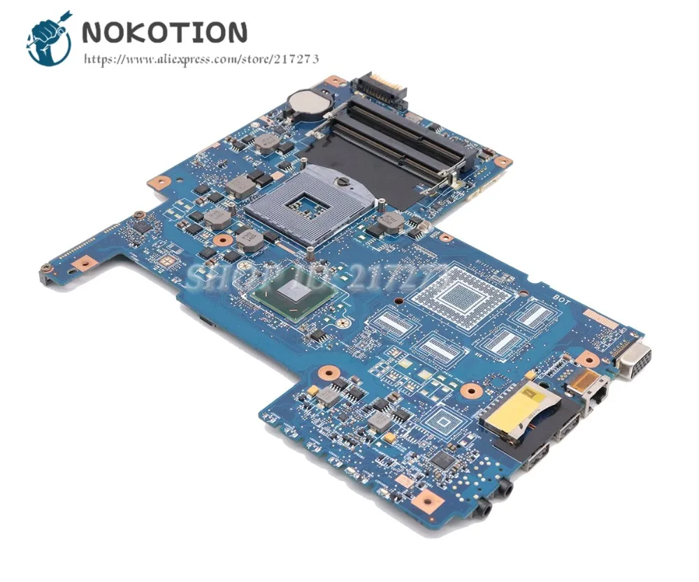 Материнская плата NOKOTION для ноутбука Toshiba Satellite C675 C670 материнская HM65 GMA HD DDR3 H000033480 |