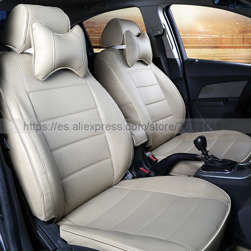 New styling Luxury Dedicated Leather Car Seat Cover Front & Rear seat