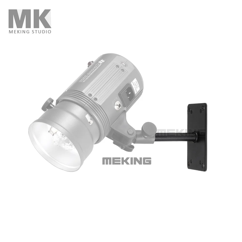  Meking Photo Studio Lighting Wall holder Mini Light Stand Baby Plate 12cm M11-027B
