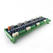 PLC AC amplifier board transistor 24-way AC output original thyristor optocoupler isolation relay control board 100% new and original xbe ry16a ls lg plc 16 point relay output