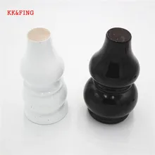 KK& FING 15 см высота деревянный Тип «бутылочная Тыква» мебельные ножки надежные деревянные шкафы ножки для чайного стола с железной пластиной диван ноги набор из 4