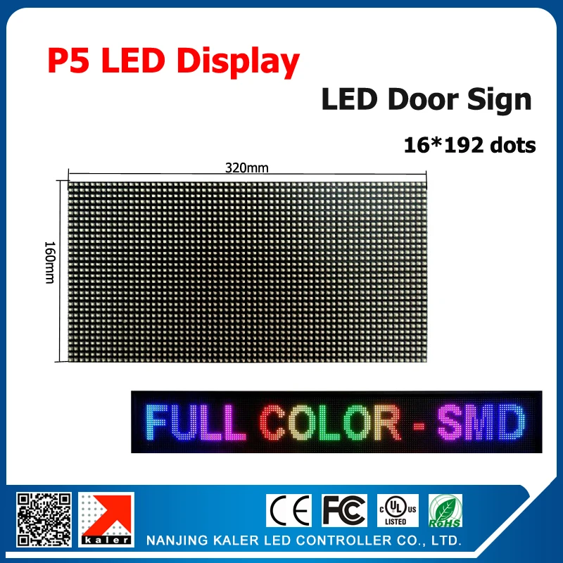 

TEEHO 21*197cm P5 Indoor SMD Full Color LED Screen Video Display 1/16 Scan Current Driver 320*160mm P5 LED Panlel