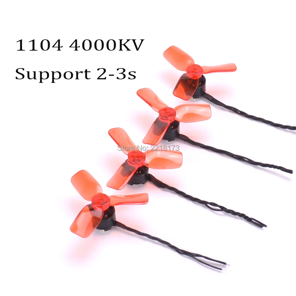 

1104 4000KV Brushless Brushless Motor + 2030 3 blade Propeller for MM80 80mm Q90 90mm Diatone Quadcopter Multicopter
