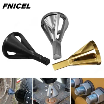 

Metal Bit Deburring External Chamfer Tool Stainless Steel Remove Burr Tools for Metal Drilling Tool and All Types Drills Chuck