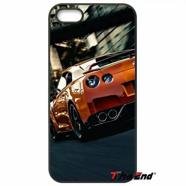 JDM Car NISSAN GTR Metal Hard Phone Case For iPhone X 4 4S 5 5C SE 6 6S